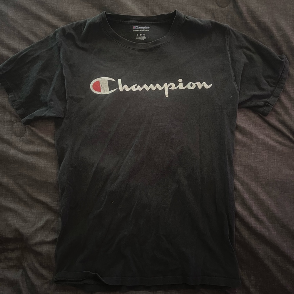 Black Champion Short Tee